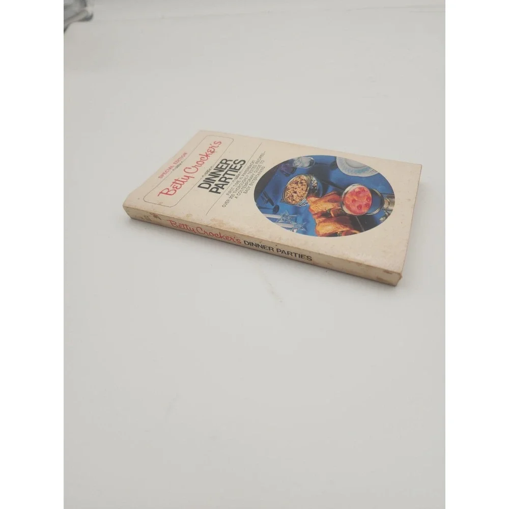 Vintage‎ 1975 Betty Crocker's Dinner Parties Cookbook Special Edition Paperback